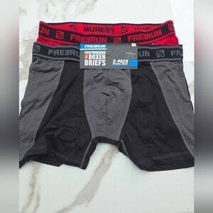 Men's Freerun Performance  Boxer Briefs 3 Pack Large